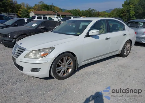 2011 Hyundai Genesis 4.6 z USA, uszkodzony, nr VIN KMHGC4DF2BU114746